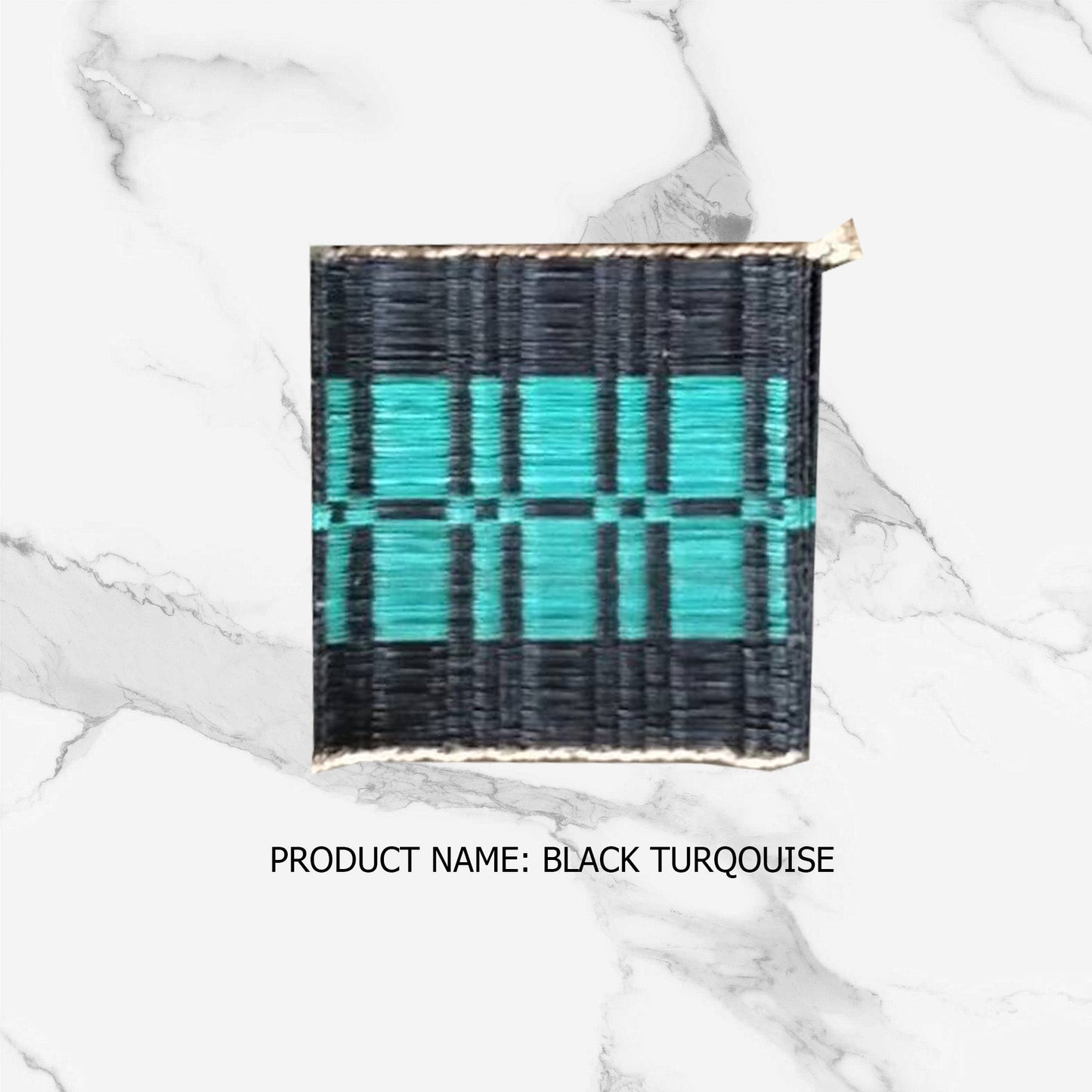 Coaster Set of 10/ 40 Pcs Navy black