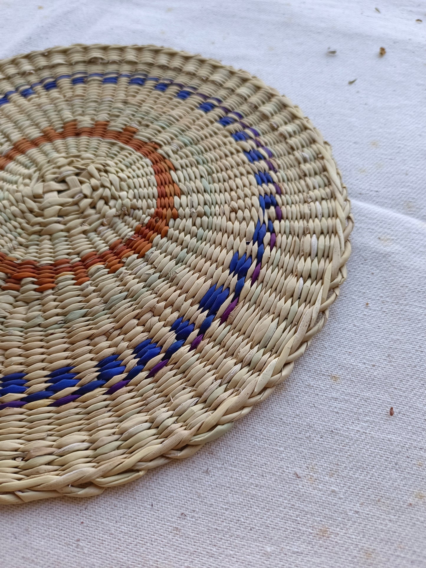 Trivet 4/20 Pcs - Round dripping navy brown
