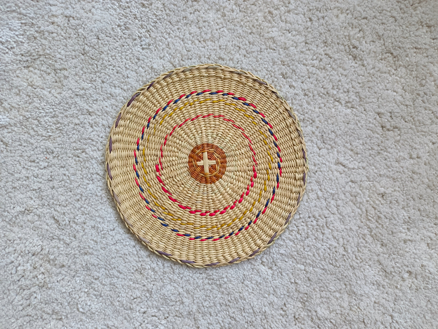 Trivet 4/20 Pcs - Round dripping red yellow