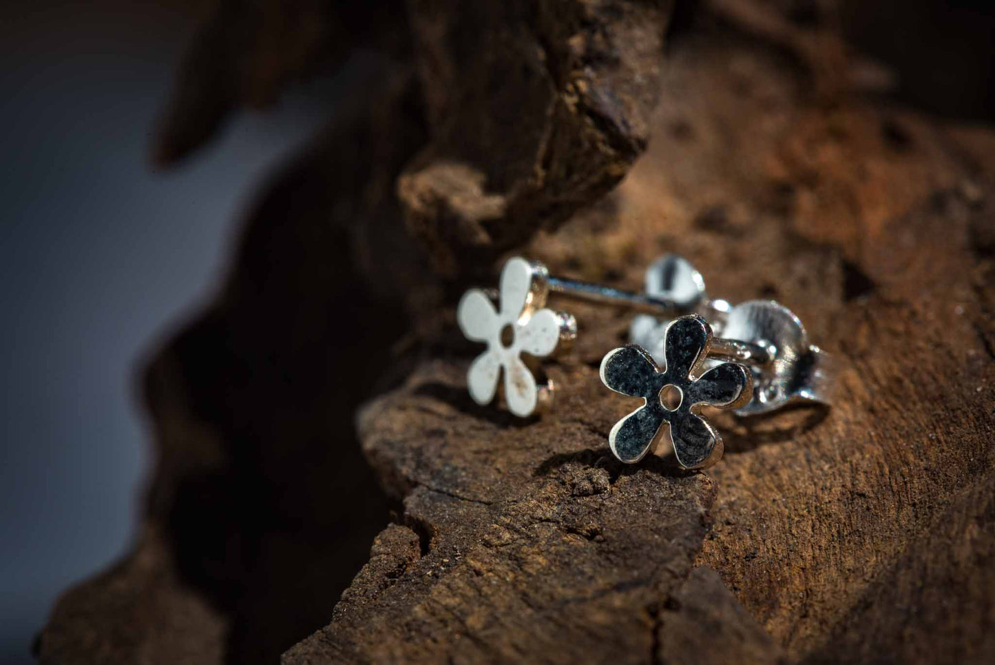 set 1/3 pcs Flat Cute Flower Hawaiian Plumeria Stud Earrings Silver Unique Leaf Bridal Wabi Sabi Jewelry Designer Sterling 925