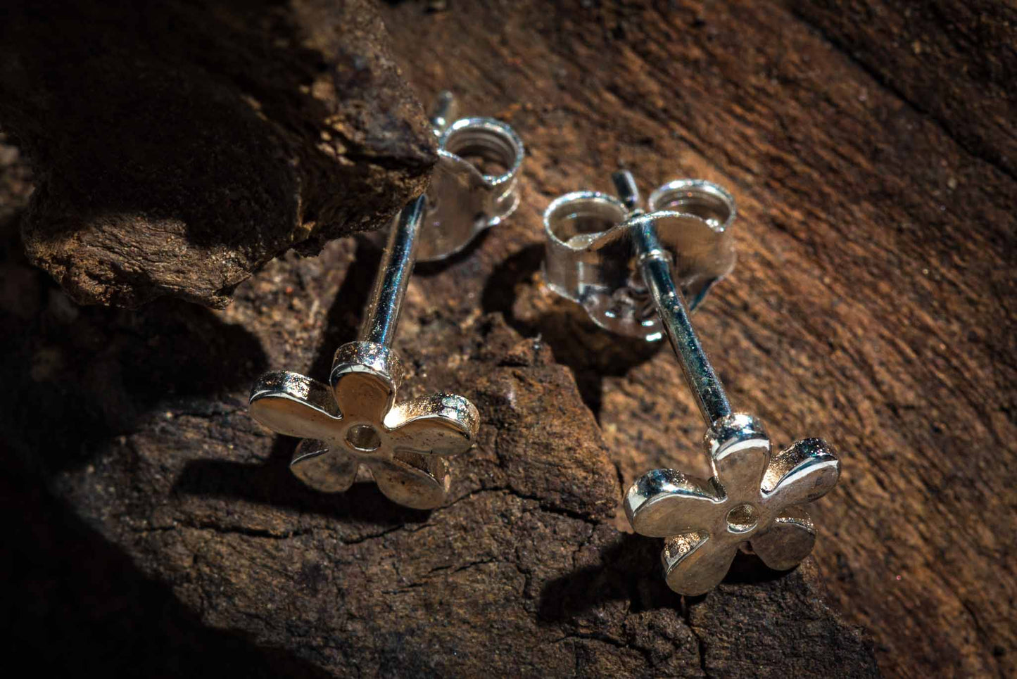 set 1/3 pcs Flat Cute Flower Hawaiian Plumeria Stud Earrings Silver Unique Leaf Bridal Wabi Sabi Jewelry Designer Sterling 925