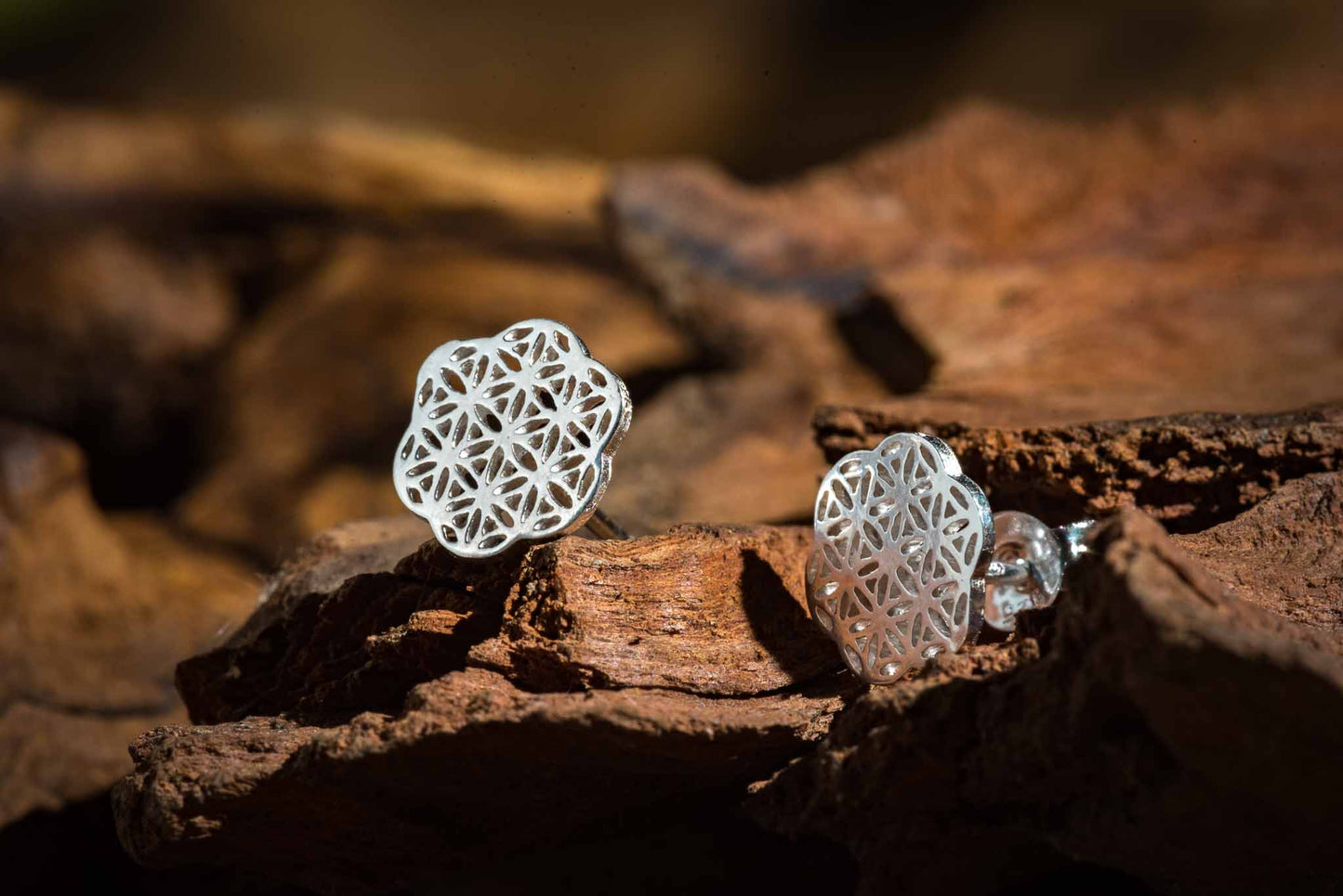 set 1/3 pcs Flower Earrings Sterling Silver Snowflake,Snowflake Earrings Silver,Silver Snowflake Earrings Studs,Tiny Snowflakes Studs Earrings