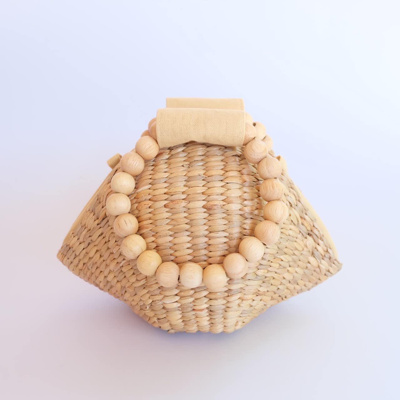 Set 1/ 3 PCS- Handwoven Seashell Handbag - Spring Summer Shopper
