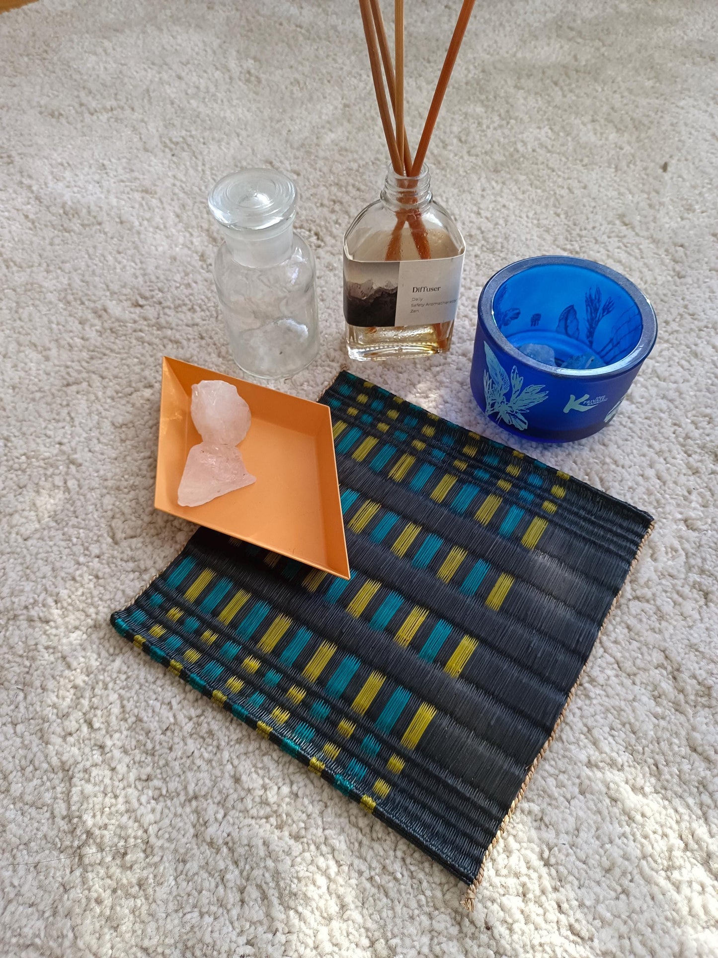 Set of 4/ 20 Pcs Handwoven Trivet 8"x8"- Mixed
