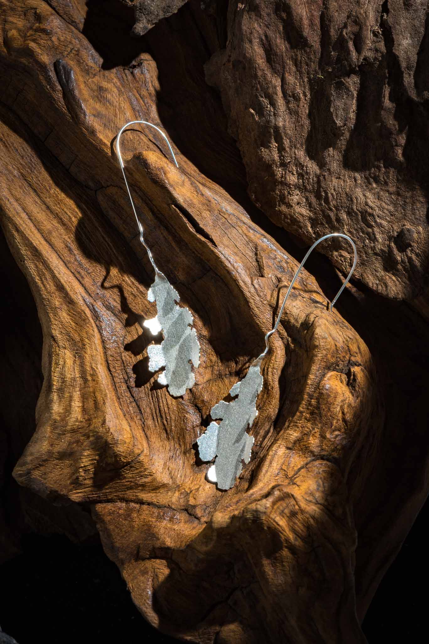 Set 1/3 pcs Leaf Shaped Drop Earring Sterling Silver,Sterling Silver 925,Silver Leaf Earrings,Hammered Earrings,Unique Earrings,Banana Leaf Earring