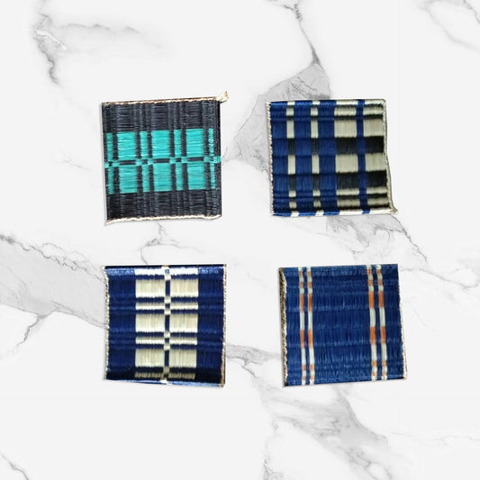 Coaster Set of 10/ 40 Pcs Navy black
